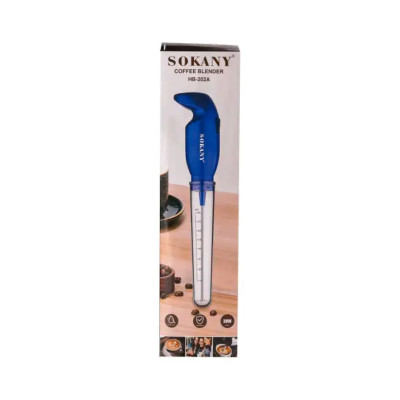 Капучинатор Sokany SK-202A ручний 25W червоний
