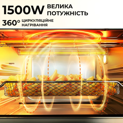 Електропіч Sokany SK10009 настільна 35 л