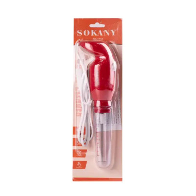 Капучинатор Sokany SK-1733 ручной 25W Красный