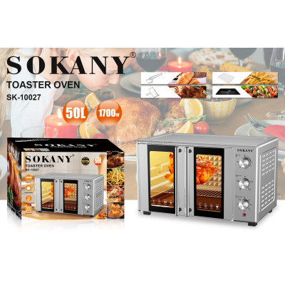 Електрична духовка Sokany SK10027 настільна 50 літрів