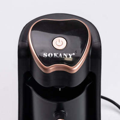 Електротурка Sokany SK-04008 250 мл чорна із золотом