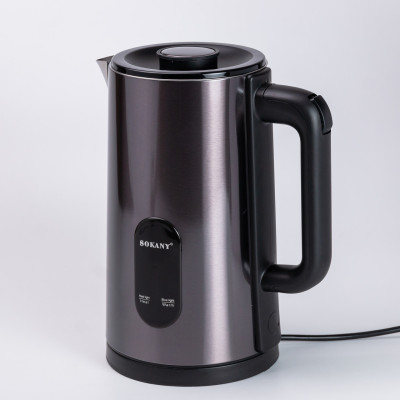 Чайник электрический Sokany SK-09019G 3 литра Серый