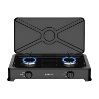 Газовая плита настольная на 2 конфорки мини газовая плита для дачи под баллон Sokany SK-07004