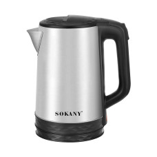 Електрочайник з автоматичним вимкненням 2.3 л Sokany 1500 Вт.