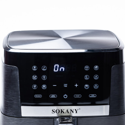 Мультипіч аерогриль 8.5 л сенсорний екран Sokany SK-10004