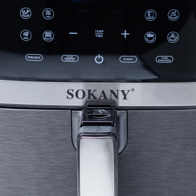 Мультипіч аерогриль 8.5 л сенсорний екран Sokany SK-10004