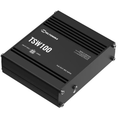 Teltonika TSW100 POE+ Коммутатор 5 портов неуправляемый