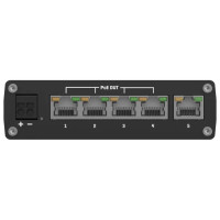Teltonika TSW101 POE+ для використання в транспорті Комутатор 5 портів некерований