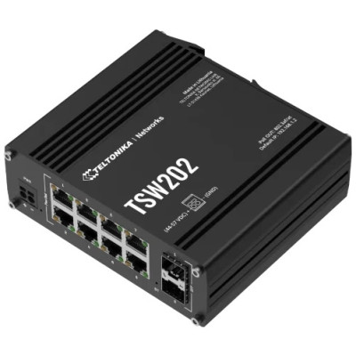 Teltonika TSW202 PoE+ Комутатор 8 портів керований