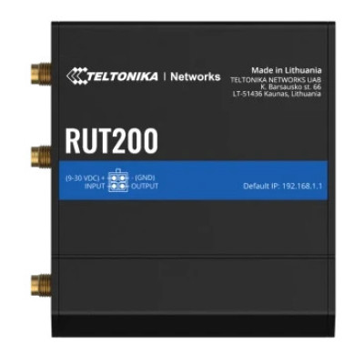 Teltonika RUT200 c 4G LTE, Wi-Fi Промышленный сотовый маршрутизатор