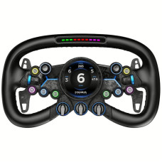 Кермо MOZA Racing Vision GS Steering, 31cм., екран 2.8", 8 кн., RGB