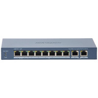 Hikvision DS-3E0310HP-E(C) POE Комутатор 8 портів некерований