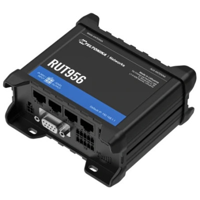Teltonika RUT956 с 4G LTE, Wi-Fi, RS-232, RS-485 Промышленный сотовый маршрутизатор