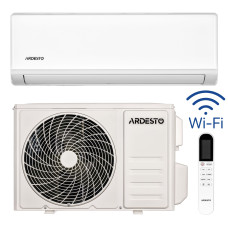 Кондиціонер Ardesto CoolSmartPro 25м2 інвертор 9000BTU 2.5кВт A++/A+ -25°С Wi-Fi R32 білий