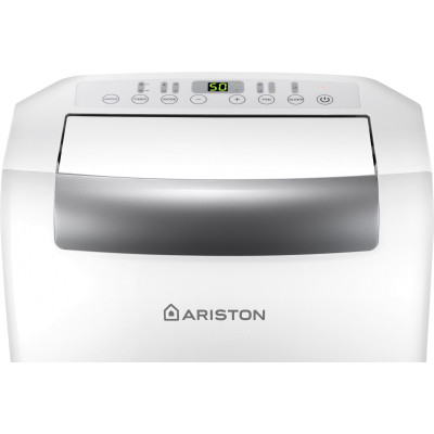 Кондиціонер мобільний Ariston Mobis Plus 10 20м2 on/off 10000BTU 3.1кВт A/- R290 білий