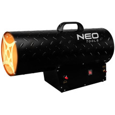 Теплова гармата газова Neo Tools, 50кВт, 500м кв, 1000м куб/год, чорний