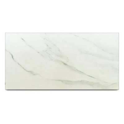 Керамическая панель TEPLOCERAMIC ИК+конвекция, 20м2, 1000Вт, электр. упр-ние, 120 х 60см, терморегулятор, белый мрамор