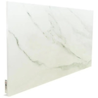 Керамическая панель TEPLOCERAMIC ИК+конвекция, 20м2, 1000Вт, электр. упр-ние, 120 х 60см, терморегулятор, белый мрамор
