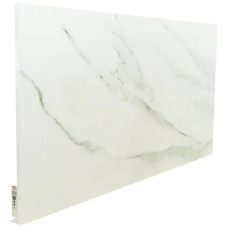 Керамическая панель TEPLOCERAMIC ИК+конвекция, 20м2, 1000Вт, электр. упр-ние, 120 х 60см, терморегулятор, белый мрамор