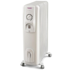 Обігрівач оливний TESY CC 2008 E05 R, 24м2, 2000Вт, мех. упр-ння, 8 секцій, білий
