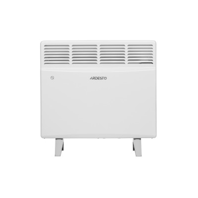 Конвектор електричний ARDESTO CH-1000MCW, 1000 Вт, 10 м2, закритий нагрів. елемент, IP24, мех. керування, білий
