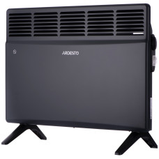 Конвектор електричний ARDESTO CH-1500MCA, 1500 Вт, 15 м2, закритий нагрів. елемент, IP24, мех. керування, антрацит матовий