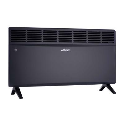 Конвектор електричний ARDESTO CH-2500MCA, 2500 Вт, 25 м2, закритий нагрів. елемент, IP24, мех. керування, антрацит матовий