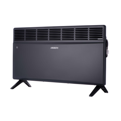 Конвектор електричний ARDESTO CH-2500MCA, 2500 Вт, 25 м2, закритий нагрів. елемент, IP24, мех. керування, антрацит матовий