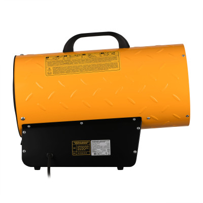 Тепловая пушка газовая 2E PowerHeat G30, 30кВт, 300м кв, 750м куб/час, IPX4, желтый