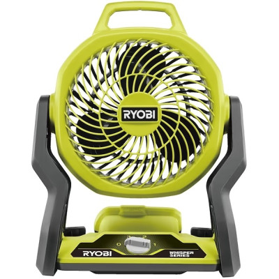 Вентилятор акумуляторний Ryobi ONE+ RF18-0 Whisper 18В 850м куб/год регулювання положення 3 швидкості 1.7кг без АКБ та ЗП