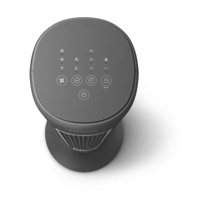 Вентилятор Philips колонний, 110см, 40Вт, пульт ДК, дисплей, графіт