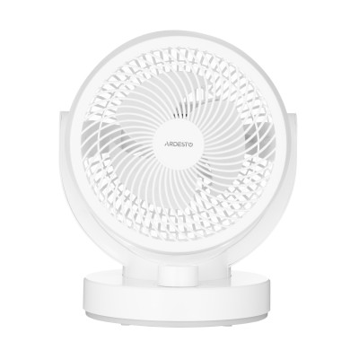 Вентилятор ARDESTO FT-B25W настольный, 15см, 30Вт, белый
