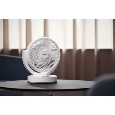Вентилятор ARDESTO FT-B25W настольный, 15см, 30Вт, белый