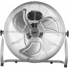 Вентилятор підлоговий 2E PowerWind 45C професійний, 45см, 100Вт, кнопки, двигун мідь 100%, срібний