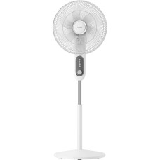 Вентилятор Philips напольный Series 1001, 45см, 47Вт, пульт ДУ, опора круглая, белый