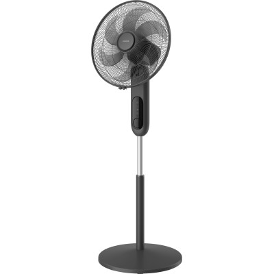 Вентилятор Philips напольный Series 1001, 45см, 47Вт, пульт ДУ, опора круглая, ароматерапия, черный