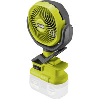 Вентилятор аккумуляторный Ryobi ONE+ RCF18-0 18В 3400об·мин 2 скорости поворотный 0.4кг без АКБ и ЗП