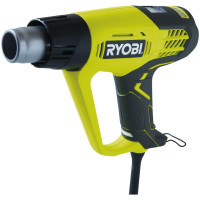 Фен будівельний Ryobi EHG2020LCD 2000Вт 50-650°С 250/500л·хв LCD дисплей 0.8кг