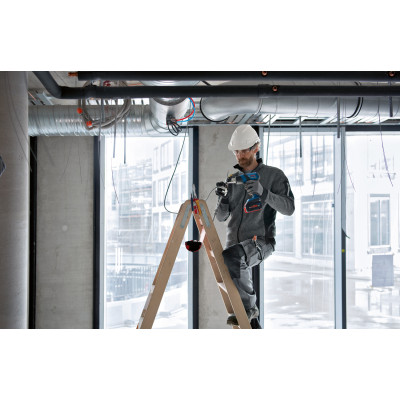 Фен будівельний акумуляторний Bosch Professional GHG 18V-50 18В 300/500 °C 175 л·хв 0.59кг без АКБ та ЗП