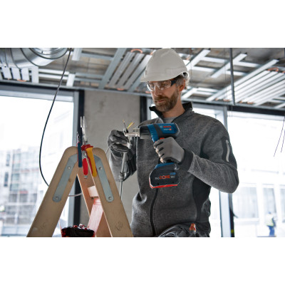 Фен будівельний акумуляторний Bosch Professional GHG 18V-50 18В 300/500 °C 175 л·хв 0.59кг без АКБ та ЗП