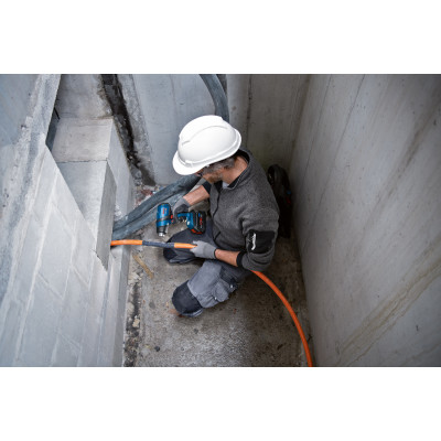 Фен будівельний акумуляторний Bosch Professional GHG 18V-50 18В 300/500 °C 175 л·хв 0.59кг без АКБ та ЗП