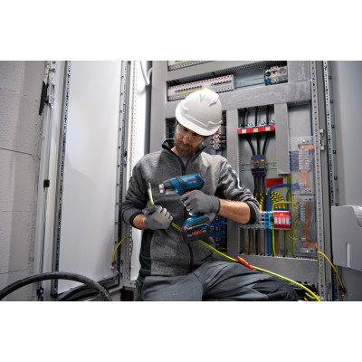 Фен будівельний акумуляторний Bosch Professional GHG 18V-50 18В 300/500 °C 175 л·хв 0.59кг без АКБ та ЗП
