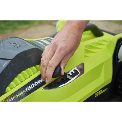 Газонокосарка мережева Ryobi RLM15E36H 1500Вт 36см 45л 20-70мм 11.5кг