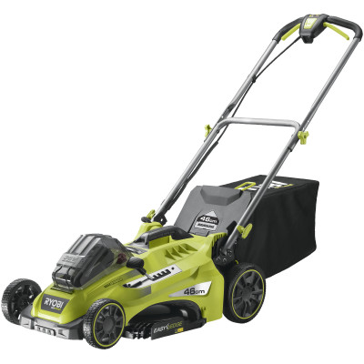 Газонокосарка акумуляторна Ryobi Max Power RLM36X46H50PG 36В акб 1х5А·год 46см 45л 20-70мм 17.8кг