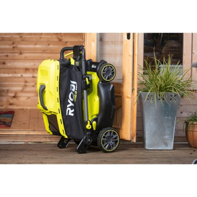 Газонокосилка аккумуляторная Ryobi ONE+ HP RY18LMX40B-0 18В 40см 40л 25-70мм 18.2кг без АКБ и ЗП