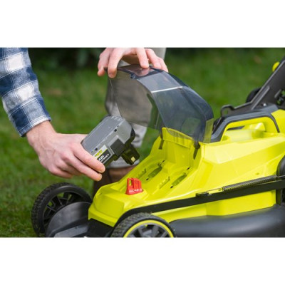 Газонокосилка аккумуляторная Ryobi ONE+ HP RY18LMX40B-0 18В 40см 40л 25-70мм 18.2кг без АКБ и ЗП