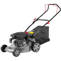 Газонокосилка бензиновая GRAPHITE 1.8л.с. 40см 45л 25-65мм 19.5кг