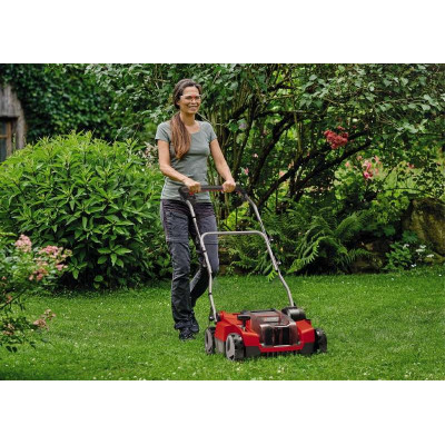 Аератор-скарифікатор акумуляторний Einhell GE-SC 36/35 Li - Solo 36В 35см безщітковий ножи 16шт 9.94кг (без АКБ та ЗП)