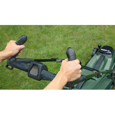 Газонокосилка аккумуляторная Bosch CityMower 18V-32-300 18В акб 1х4А·час 34см 31л 30-60мм 9.4кг