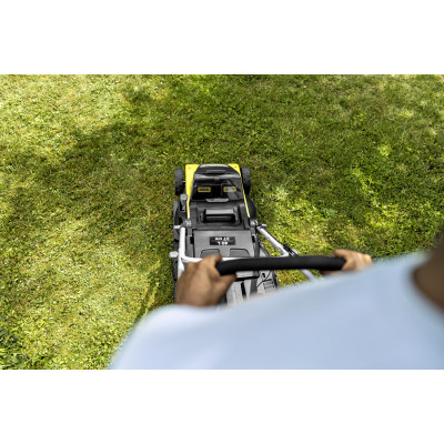 Газонокосарка акумуляторна Karcher LMO 4-18 Dual 18В акб 1х5А·год 37см 25-65мм